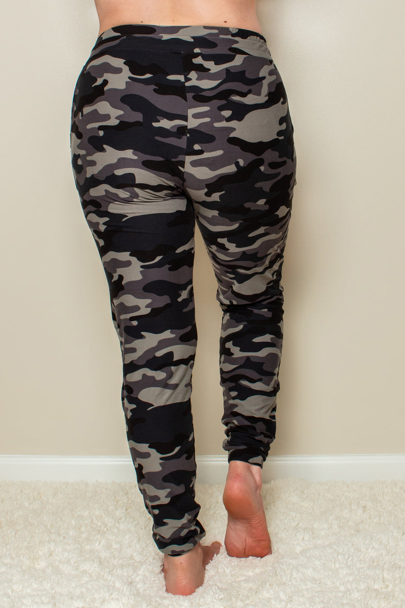Ready For It Camo Joggers (Green) *FINAL SALE*