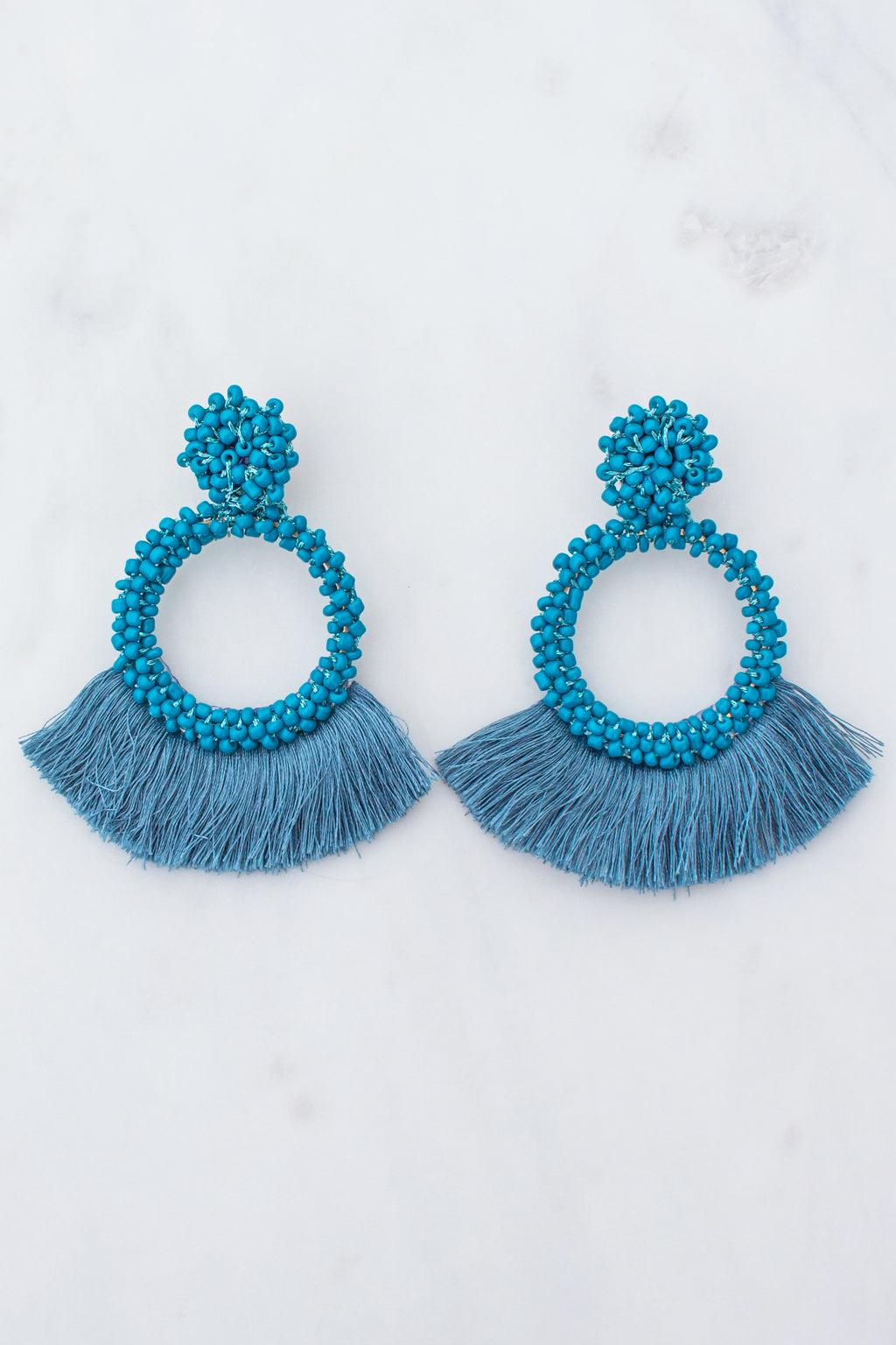 Here With Me Earrings (Teal) *FINAL SALE*