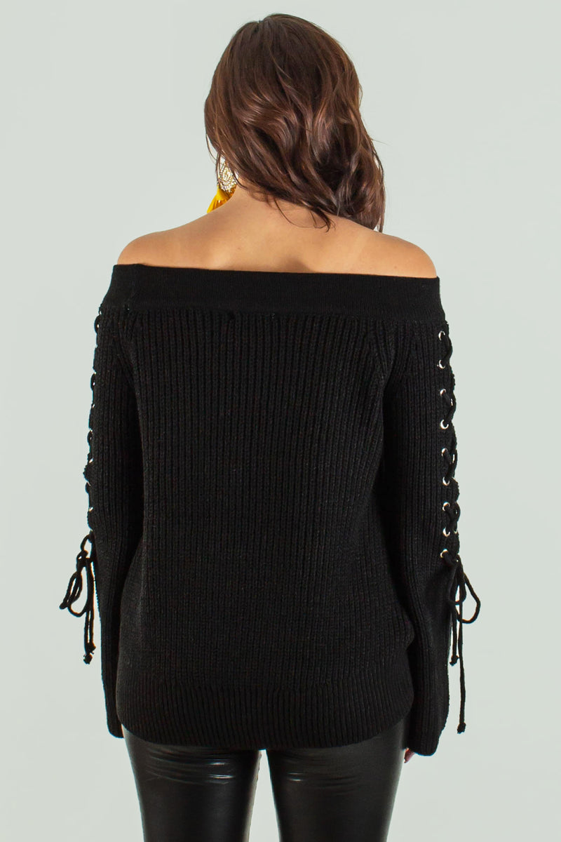 Womens Off the Shoulder Top, Sweater