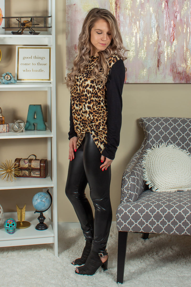 Boutique Animal Print Tops