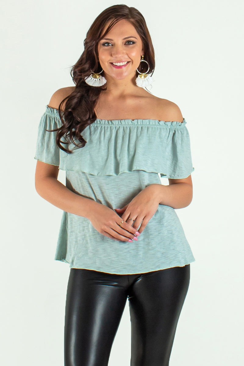 Without Me Solid Top (Black)